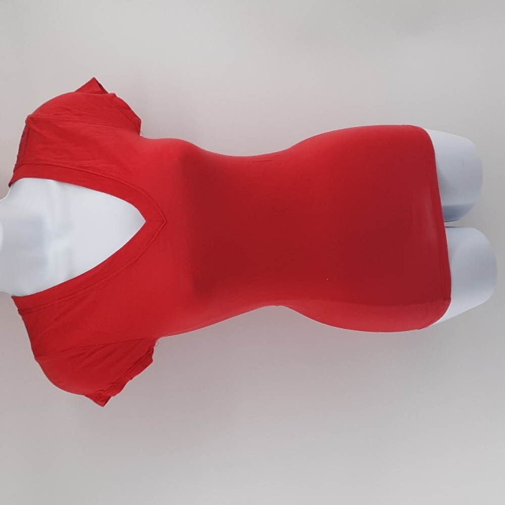 rue21 pink/red thin shirt